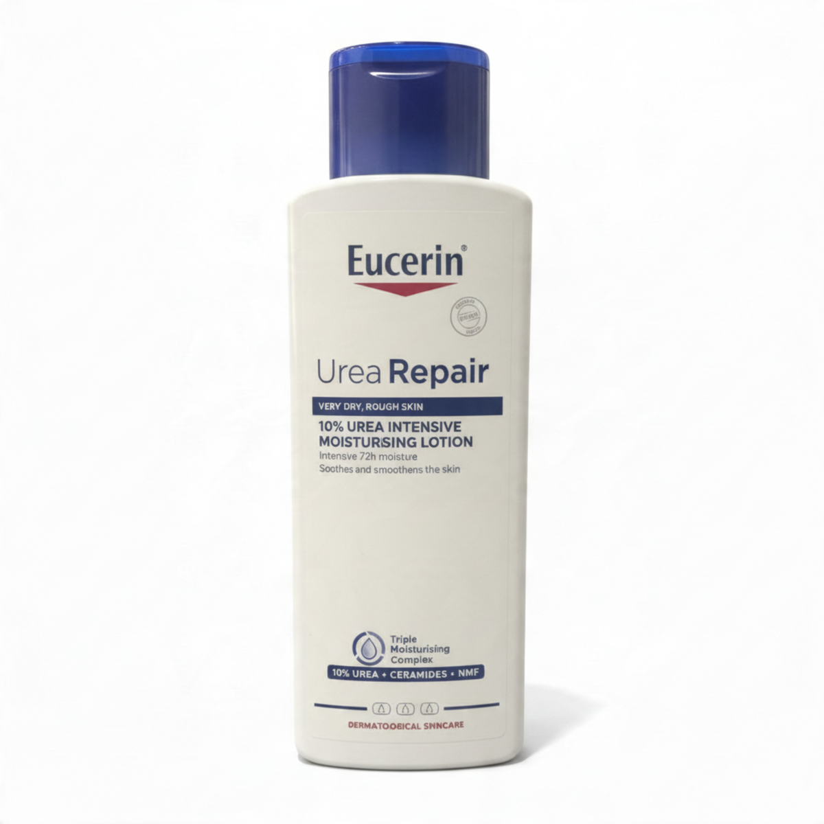 Lumina Pharmacy Eucerin UreaRepair 10% Urea Intensive Moisturizing Lotion for very dry and rough skin in 250ml bottle