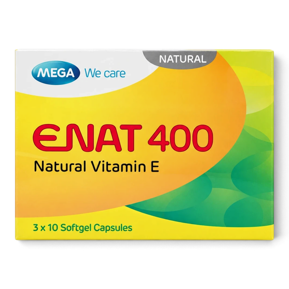 Enat 400 IU Vitamin E Softgel Capsules 30's