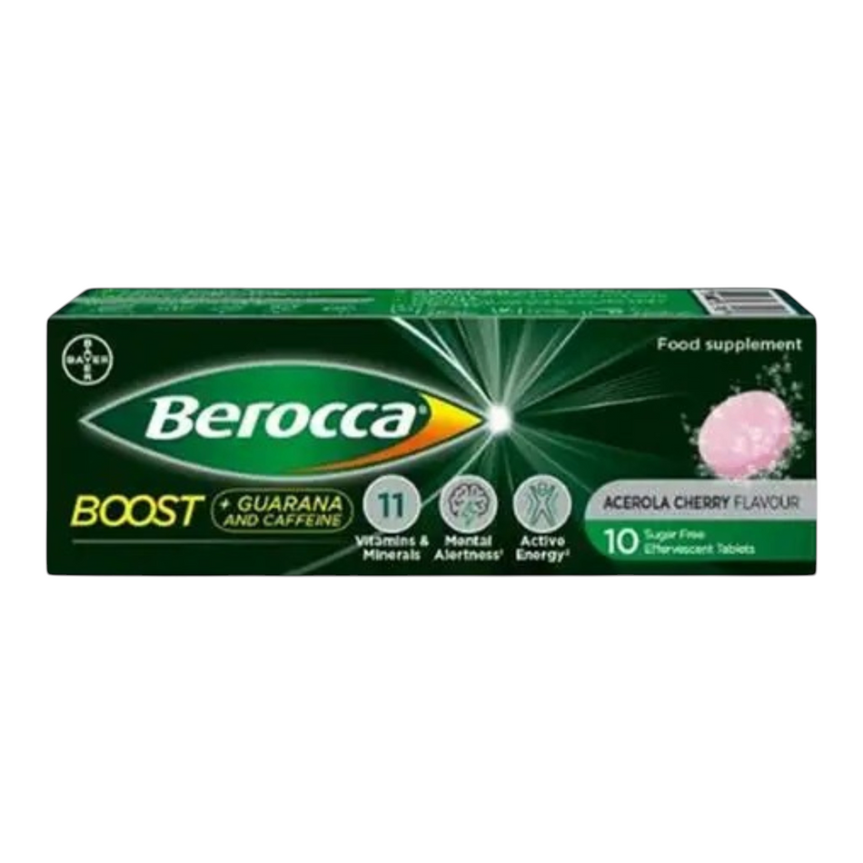 Berocca Boost Cherry Effervescent Tablets 10's