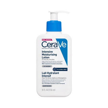 Lumina Pharmacy CeraVe Intensive Moisturizing Lotion 236ml bottle for very dry and itchy skin with pump dispenser