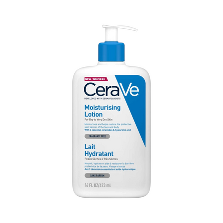 Lumina Pharmacy CeraVe Daily Moisturizing Lotion 473ml with ceramides and hyaluronic acid for face and body