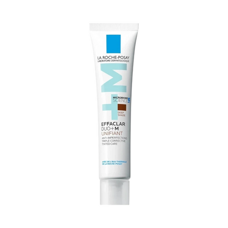 Lumina Pharmacy La Roche-Posay Effaclar Duo+M Unifiant Deep Shade tinted corrective cream for oily, blemish-prone skin