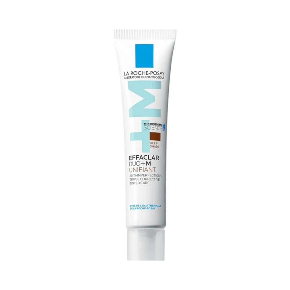 Lumina Pharmacy La Roche-Posay Effaclar Duo+M Unifiant Deep Shade tinted corrective cream for oily, blemish-prone skin