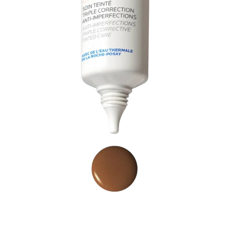 Lumina Pharmacy La Roche-Posay Effaclar Duo+M Unifiant deep shade tinted cream dispensed from a white tube