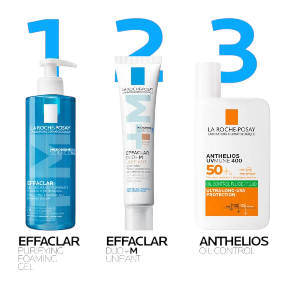 Lumina Pharmacy La Roche-Posay Effaclar Duo+M Unifiant medium shade tinted corrective moisturiser tube