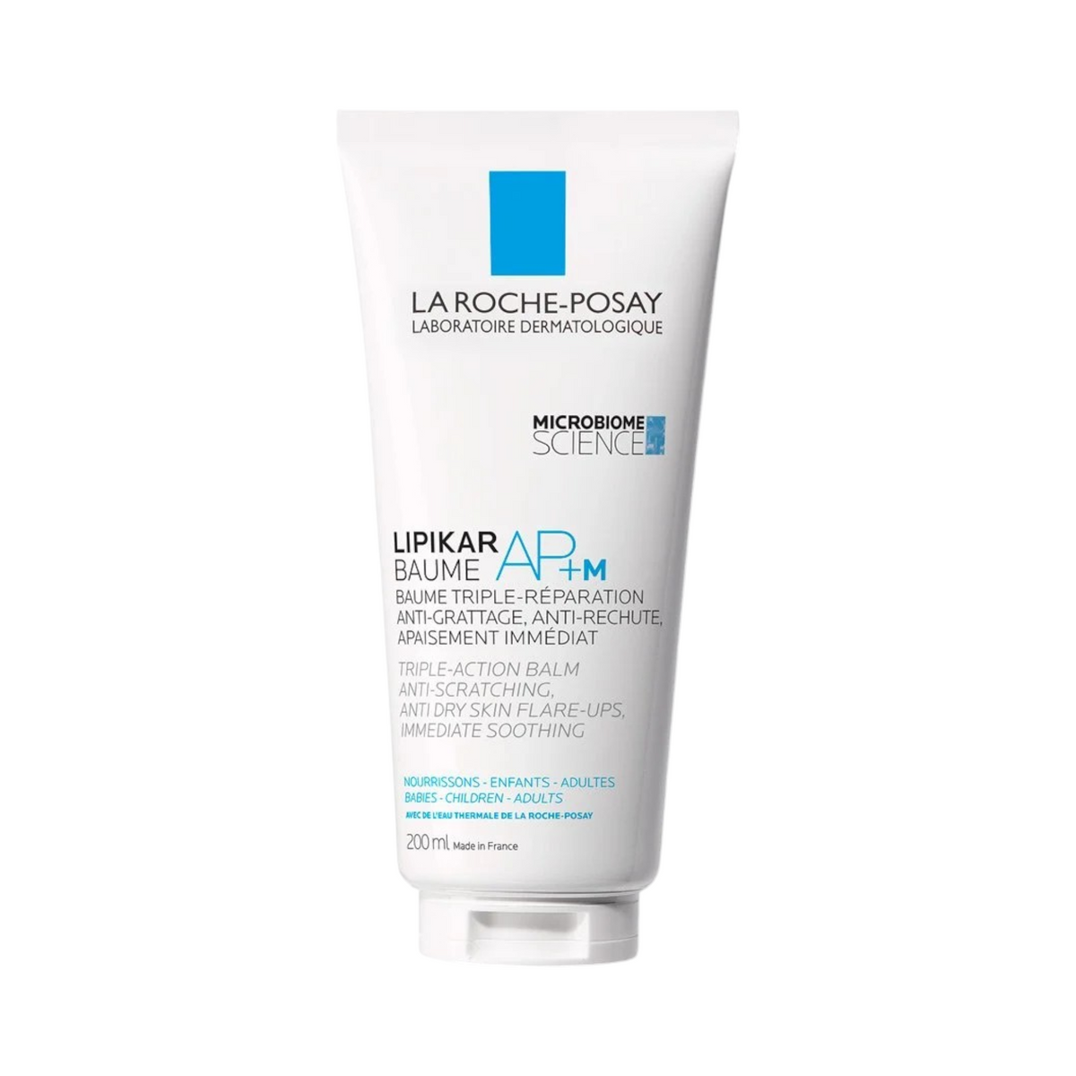 Lumina Pharmacy La Roche-Posay Lipikar Baume AP+M 200ml triple-action soothing body balm for dry sensitive skin