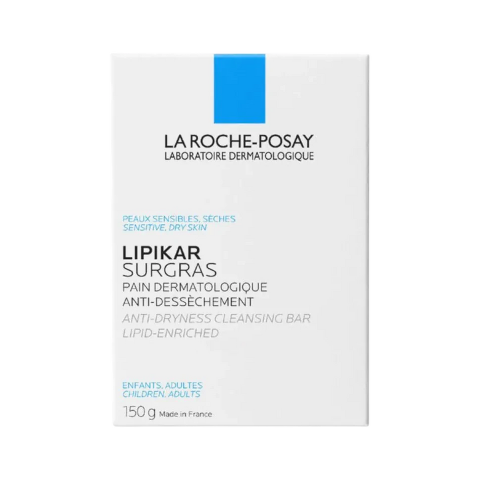 Lumina Pharmacy La Roche-Posay Lipikar lipid-enriched anti-dryness cleansing bar for sensitive and dry skin