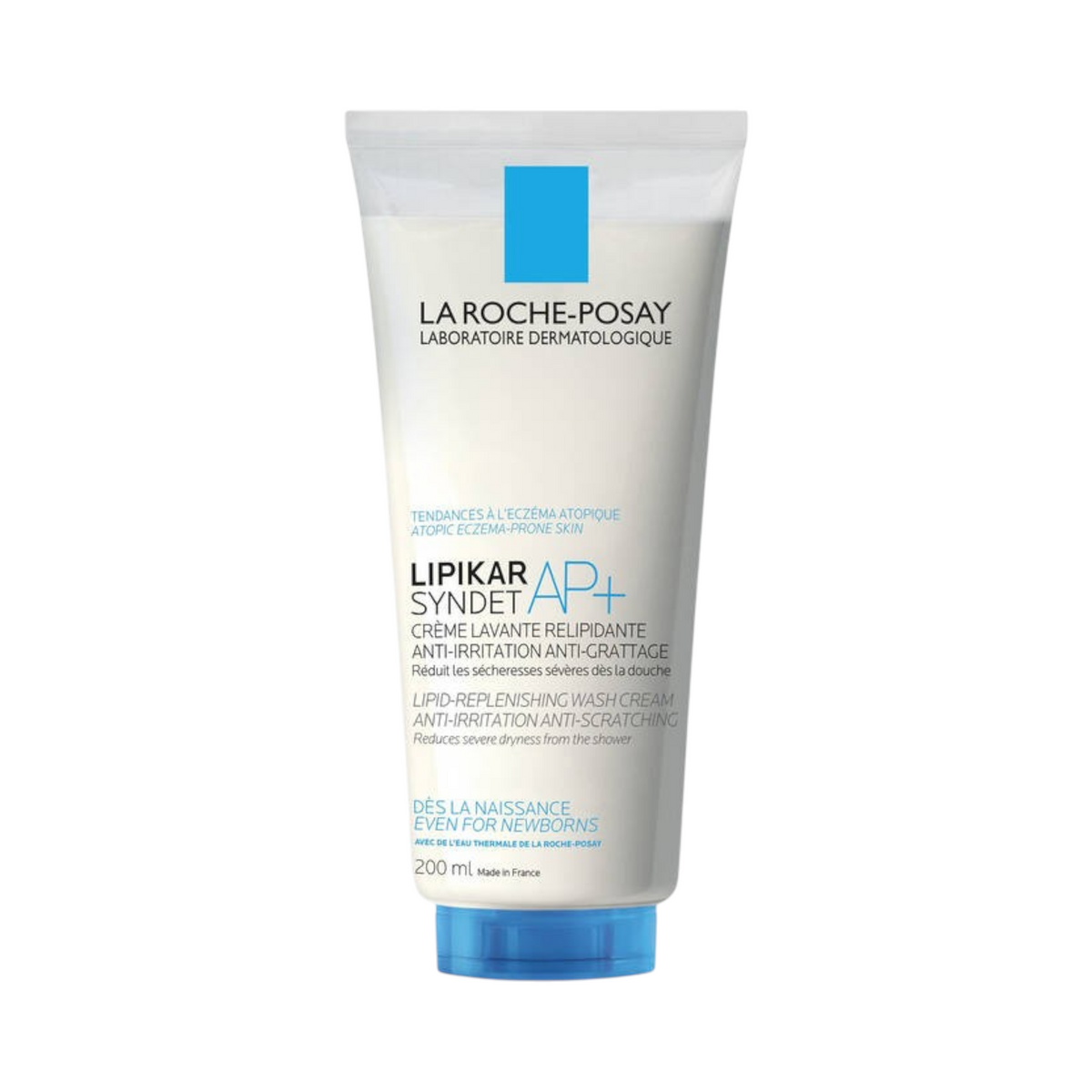 Lumina Pharmacy La Roche-Posay Lipikar Syndet AP+ lipid-replenishing wash cream for dry, eczema-prone skin in 200ml